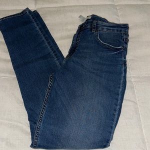H&M high rise stretch jeans